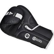 Перчатки боксерские RDX F6 Kara Matte White 10 унций