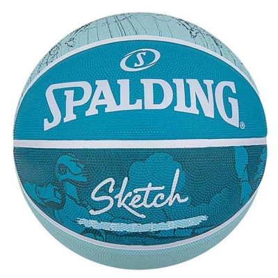 Мяч баскетбольный Spalding Sketch Crack Ball  7