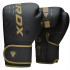 Рукавички боксерські RDX F6 Kara Matte Golden 16 унцій