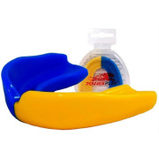 Капа боксерская 3311 Blue/Yellow  SR