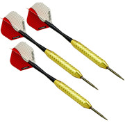 Дротики для игры в дартс цилиндрические Harrows PROBRASS HEAVY BC106  3шт