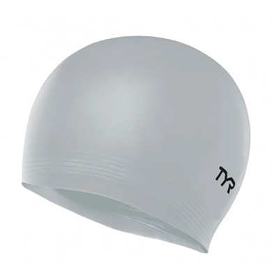 Шапочка для плавання TYR Latex Swim Cap, Silver 040 (LCL-040)