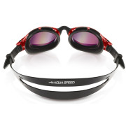 Очки для плавания Aqua Speed TRITON 2.0 MIRROR 60409 черный, красный Уни OSFM