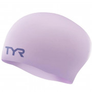 Шапочка для плавания TYR Long Hair Wrinkle Free Silicone Cap, Lavender (LCSL-531)