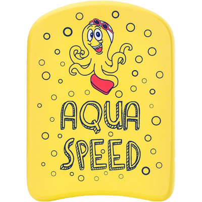 Дошка для плавання Aqua Speed KIDDIE KICKBOARD Octopus 6897   31x23x2,4cм