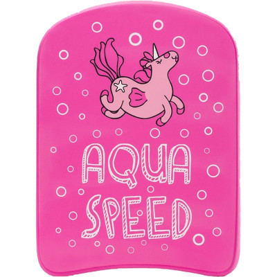 Доска для плавания Aqua Speed KIDDIE KICKBOARD Unicorn 6896  31x23x2,4cм