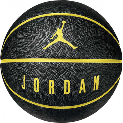 М'яч баскетбольний Nike  JORDAN ULTIMATE 8P BLACK/OPTI YELLOW/OPTI YELLOW size 7