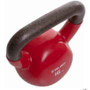 Гиря чугунная с виниловым покрытием Zelart TA-2680-16  16кг