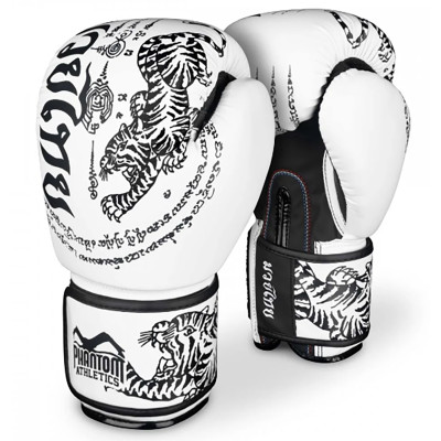 Боксерские  перчатки  Phantom Muay Thai White 12 унций
