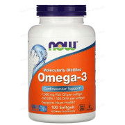 NOW_Omega-3 1000мг.-100софт кап