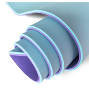 Коврик для фитнеса Gemini TPE+TC 6мм Pro GE-6TSV