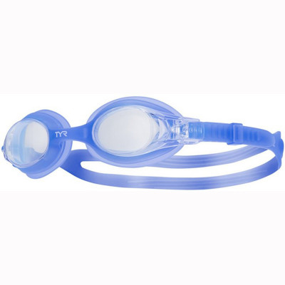 Окуляри для плавання TYR Swimple Kids, Clear/Translucent Blue (105) (LGSW-105)