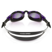 Очки для плавания Aqua Speed TRITON 2.0 MIRROR 60415 черный, сиренивый Уни OSFM