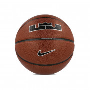 Мяч баскетбольный Nike ALL COURT 8P 2.0 L JAMES DEFLATED AMBER/BLACK/METALLIC SILVER/BLACK size 7