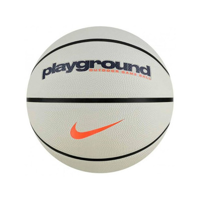 Мяч баскетбольный NIKE EVERYDAY PLAYGROUND 8P GRAPHIC DEFLATED light BONE/NAVY/BLACK/orange size 6