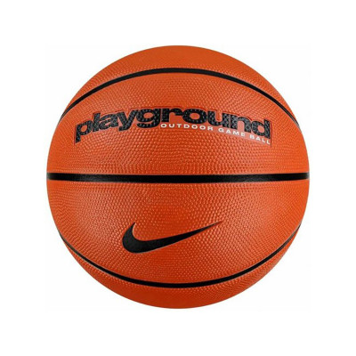 М'яч баскетбольний Nike EVERYDAY PLAYGROUND 8P DEFLATED AMBER/BLACK/BLACK size 5