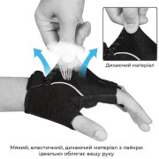 Рукавички для фітнесу Power System PS-2910 Classy Yellow S