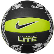 Мяч волейбольный  Nike ALL COURT LITE VOLLEYBALL DEFLATED BLACK/WHITE/ATOMIC GREEN/WHIT size 5