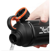 Пляшка для води CASNO 1500 мл KXN-1237 Чорна