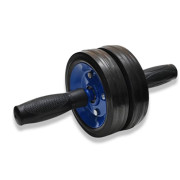 Колесо для пресу (ролик гімнастичний) металевий на підшипнику посилений Gemini GI-1700BL-2