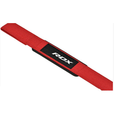 Лямки для тяги RDX W1 Gym Single Strap Red Plus