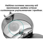 Пляшка для води CASNO 1050 мл KXN-1184 Біла