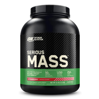 OPTIMUM NUTRITION - Serious Mass Strawberry (2.727 kg)