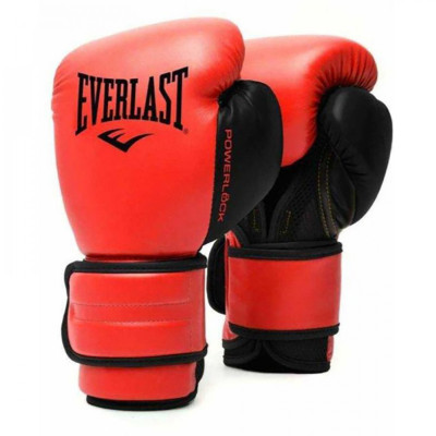 Боксерские перчатки  Everlast POWERLOCK TRAINING GLOVES  12  унций