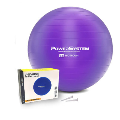 Мяч для фитнеса Power System PS-4012 65cm Purple