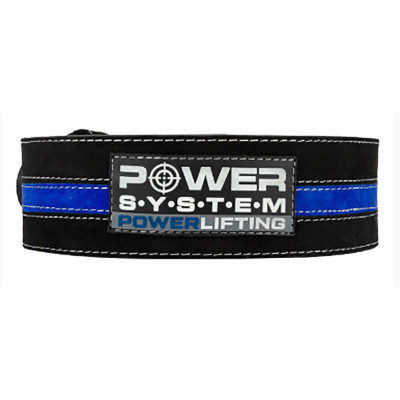 Пояс для пауерліфтингу Power System PS-3800 Black/Blue L