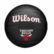 Мяч баскетбольный Wilson NBA TEAM TRIBUTE MINI BLACK CHI BULLS size 3