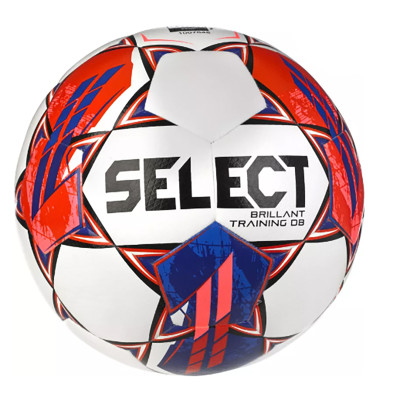 М’яч футбольний SELECT Brillant Training DB (FIFA Basic) v23 White- Red (165) р5