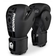 Боксерские перчатки  Phantom APEX Black 10 унций