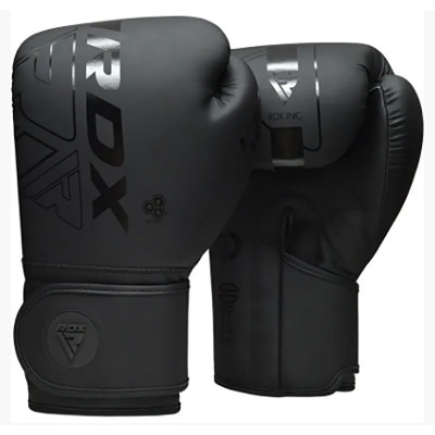 Перчатки боксерские RDX F6 Kara Matte Black 12 унций