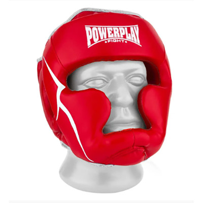 Боксерский шлем тренировочный  PowerPlay 3100/PU/  ( L)