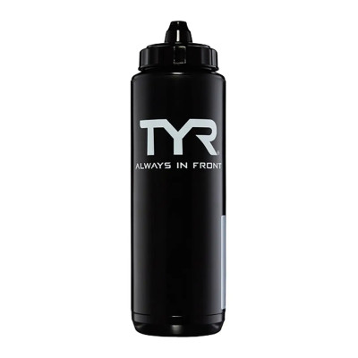 Пляшка для води TYR Water Bottle, Black (001) (LWBR2-001)