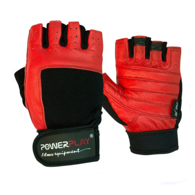 Перчатки PowerPlay MENS 1588-A  S  red-black 