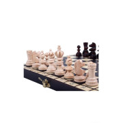 Шахматы MADON Олимпийские мини коричневый, бежевый Уни 30х30см