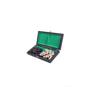 Шахматы MADON Олимпийские мини коричневый, бежевый Уни 30х30см