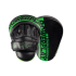 Лапи бокс. PowerPlay 3041 / PU / black / Green(пара)