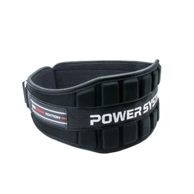 Powersystem Пояс для важкої атлетики PS-3230 black / red S