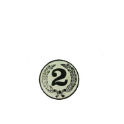 Жетон 25 мм 2 місце