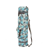 Сумка для йога килимка YOGA BAG FODOKO FI-6972-1 (розмір 16 см * 70см) блакитний-чорний