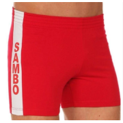 Шорты самбо красные/синие 130