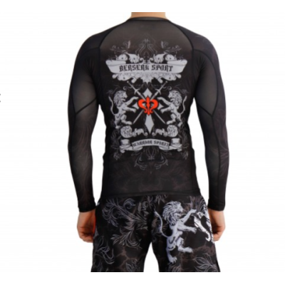 Рашгард BERSERK SPORT ММА Warrior Spirit black (XL)