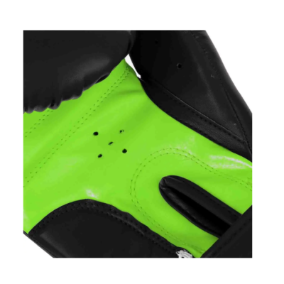 Боксерські рукавиці PowerPlay 3004 JR Classic Чорно-Зелені 8 унцій