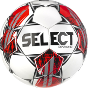 М'яч футбольний Select DIAMOND v23 біло-червоний Уні 4