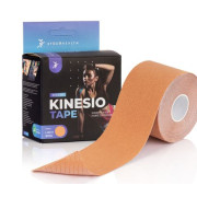 Кінезіологічний тейп 4yourhealth Kinesio Tape 5cm*5m Бежевий