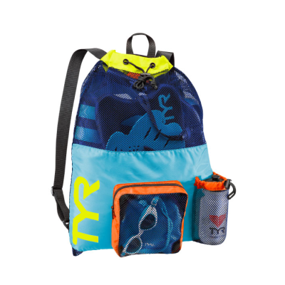 Рюкзак-мішок TYR Big Mesh Mummy 40л., Blue/Yellow (465) (LBMMB3-465)