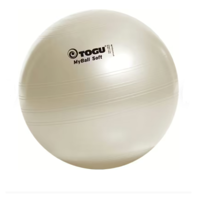 М'яч для фітнесу TOGU MyBall 55 см срібний 415602